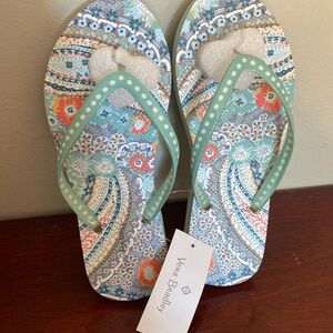 Vera Bradley flip flops